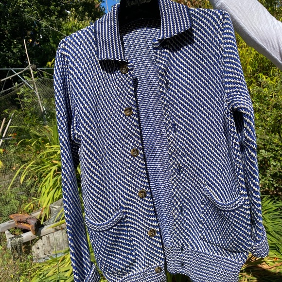 L.L Bean Norwegian sweater cardigan - Picture 3 of 5